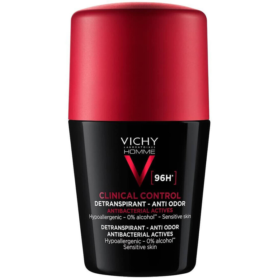 Vichy Homme 96H Anti-Odour Antitranspirant 50 ml