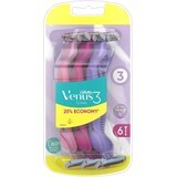 Gillette Venus Simply Venus3 Afeitadora desechable Multicolor 6 pzs