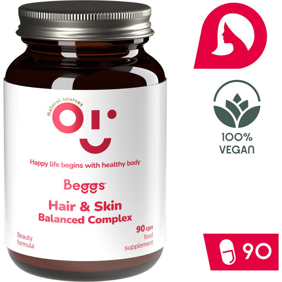 Beggs Balanced Hair & Skin Complex 90 Kapseln