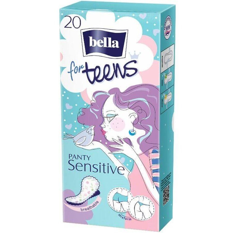 Bella for teens Sensitive Pads für Unterhosen 20 Stück