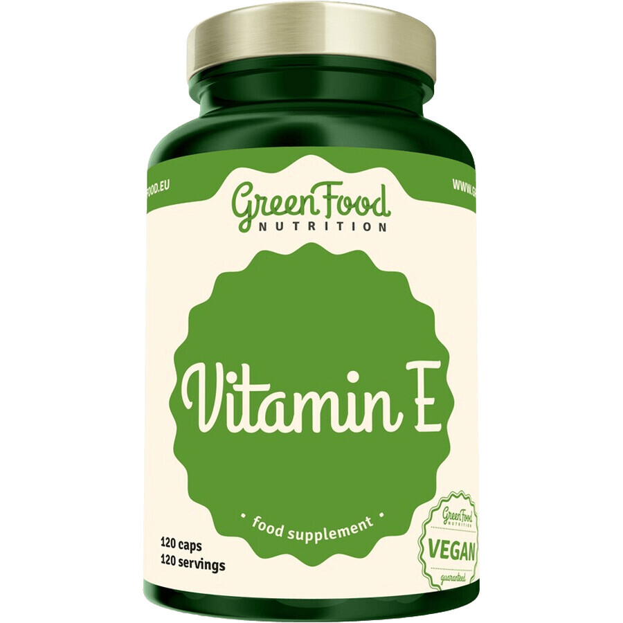 GreenFood Nutrition Vitamina E 120 capsule