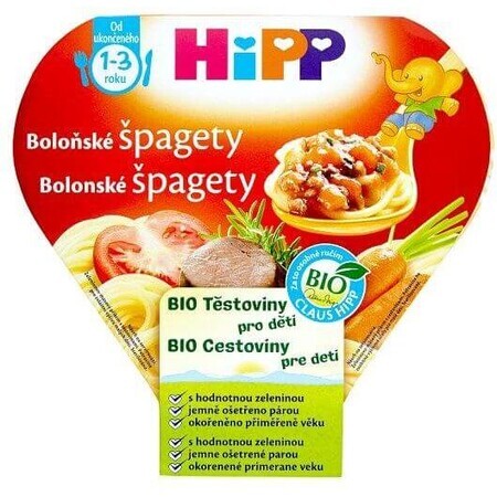 HiPP Organic vegetable and meat supplement Bolognese spaghetti 250 g