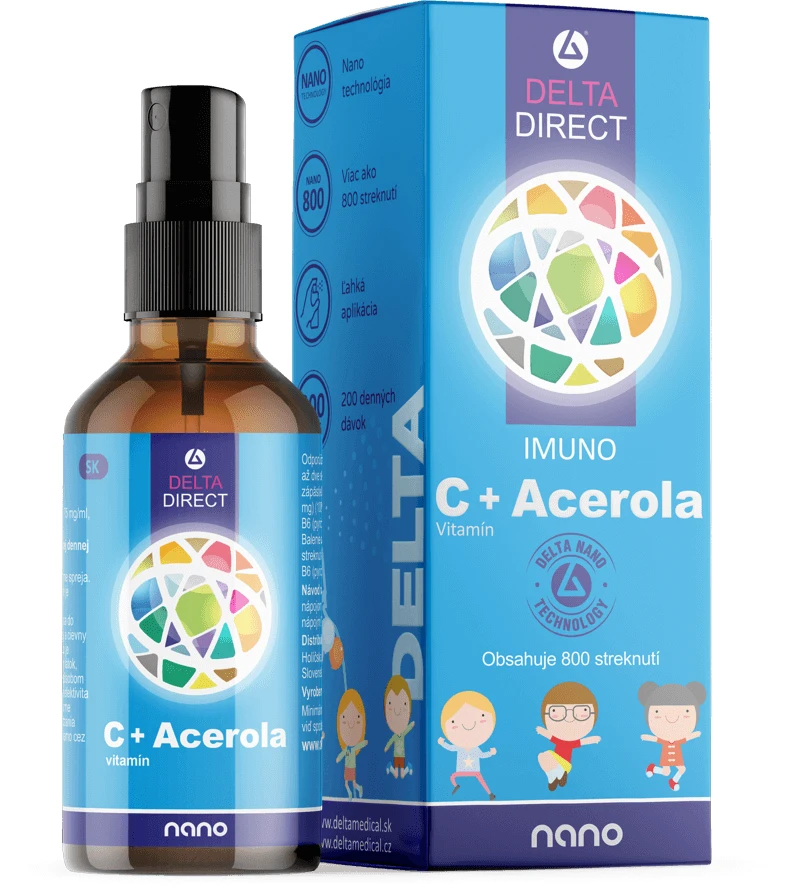 Delta Colostrum Kinder Vitamin C+Acerola Hautspray 100 ml