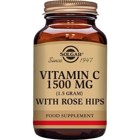 Solgar Vitamin C with rose hips 1500 mg