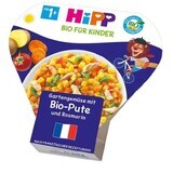 HiPP BIO Legume din grădină cu curcan organic și rozmarin 250 g