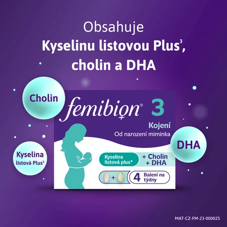 Femibion 3 Allaitement, 28 comprimés et 28 gélules