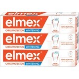 Elmex Caries Protection Pasta dentífrica blanqueadora 3 x 75 ml