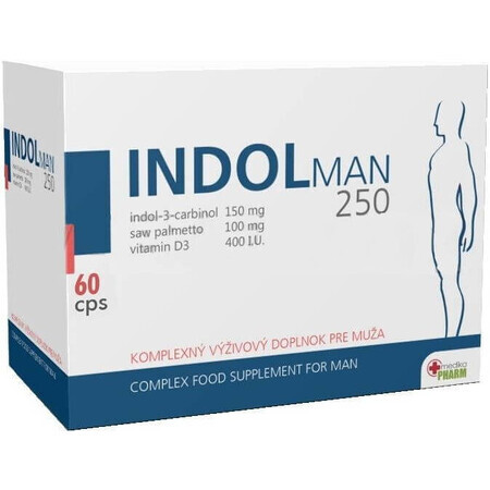 Indol MAN 250 60 tablets