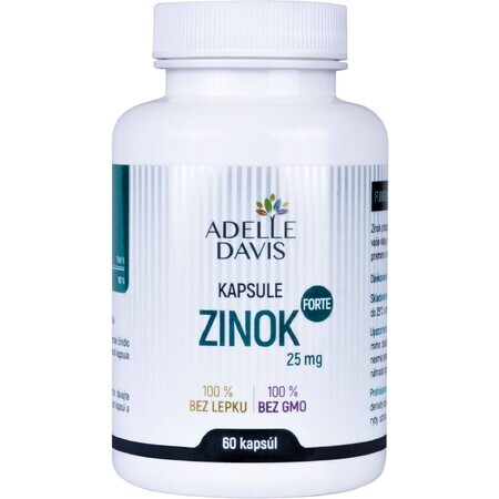 Adelle Davis Zinco FORTE 25 mg 60 capsule