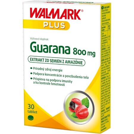 Walmark Guarana 800mg 30 Tabletten