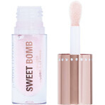 Revolution Sweet Bomb Sweet Bomb Lip Gloss Candyfloss Pink Glitter Lip Gloss 4.5 ml