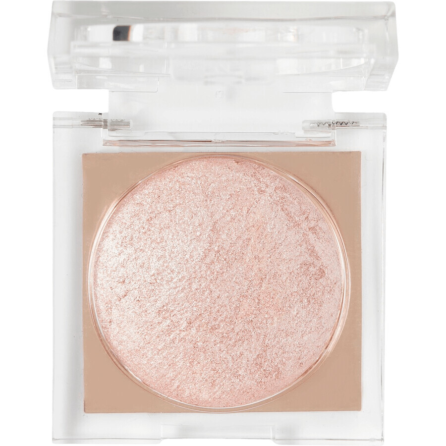 Revolution Beam Bright - Evidenziatore compatto con polvere Rose Lustre 2,45 g