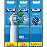 Oral-B Pro Precision Clean Replacement Heads 6 pcs