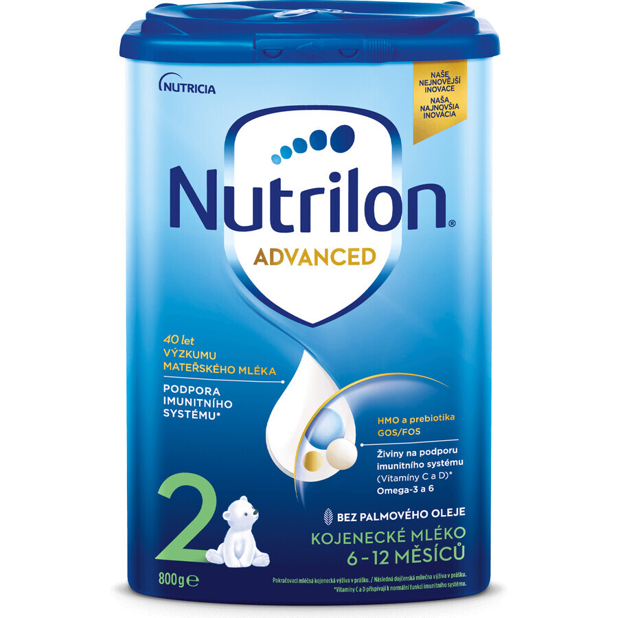 Nutrilon 2 Advanced leche en polvo de continuación para lactantes 6 x 800 g