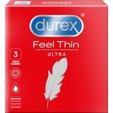 Durex Feel Ultra Thin Kondome 3 Stück