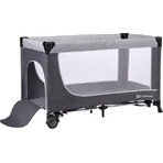 Kinderkraft Leody travel cot with accessories Leody Grey