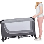 Kinderkraft Leody travel cot with accessories Leody Grey