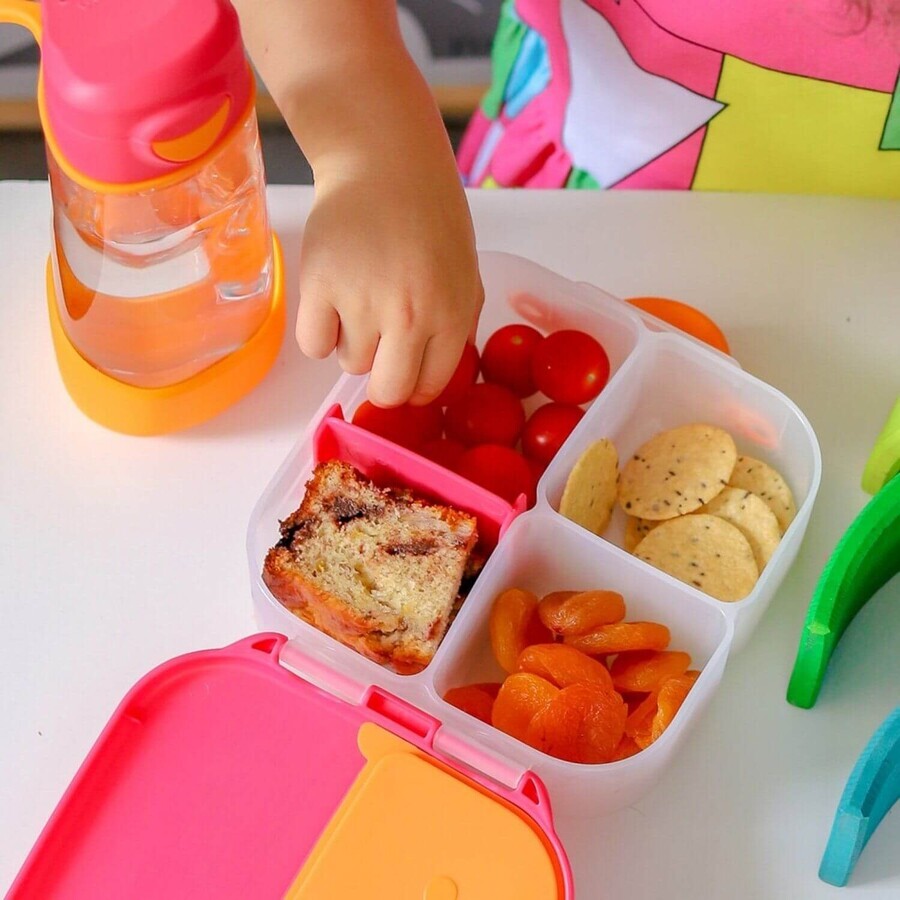 B. Snack-Box Snack-Box mittel rosa/orange