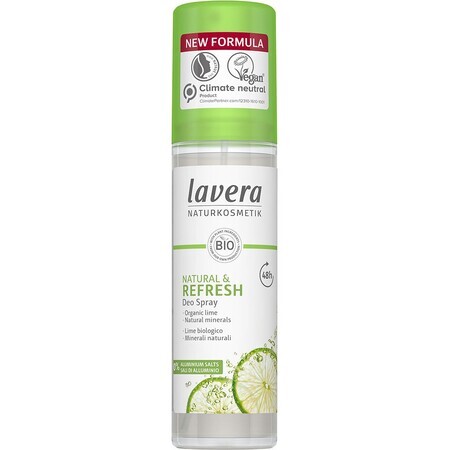 Lavera Refresh deodorantspray met citroensmaak 75 ml