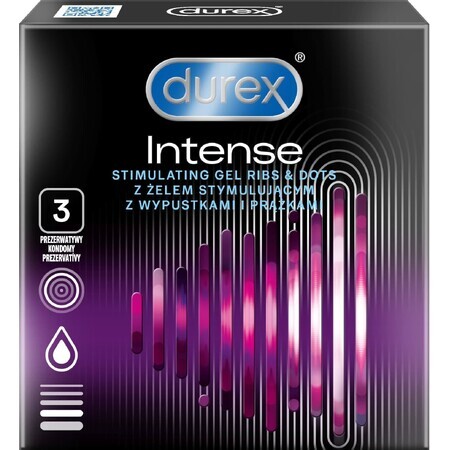 Durex Intense Orgasmic Kondome 3 Stück