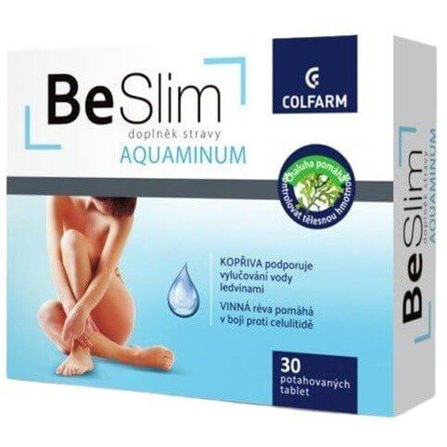 Colfarm Be Slim AQUAMINUM 30 comprimate