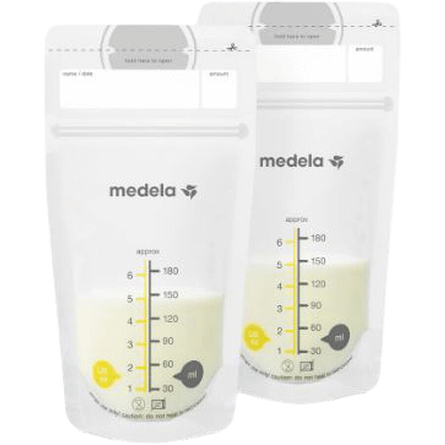 Medela bolsas para almacenar leche materna 50 x 180 ml