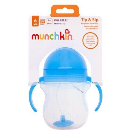 Munchkin Click Lock™ Tip & Sip Mug Blu 207 ml