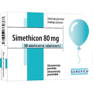 Generica Simethicon 80 mg, 50 capsule