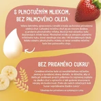Porridge Sunar con 8 cereali, fragole, banana 210 g