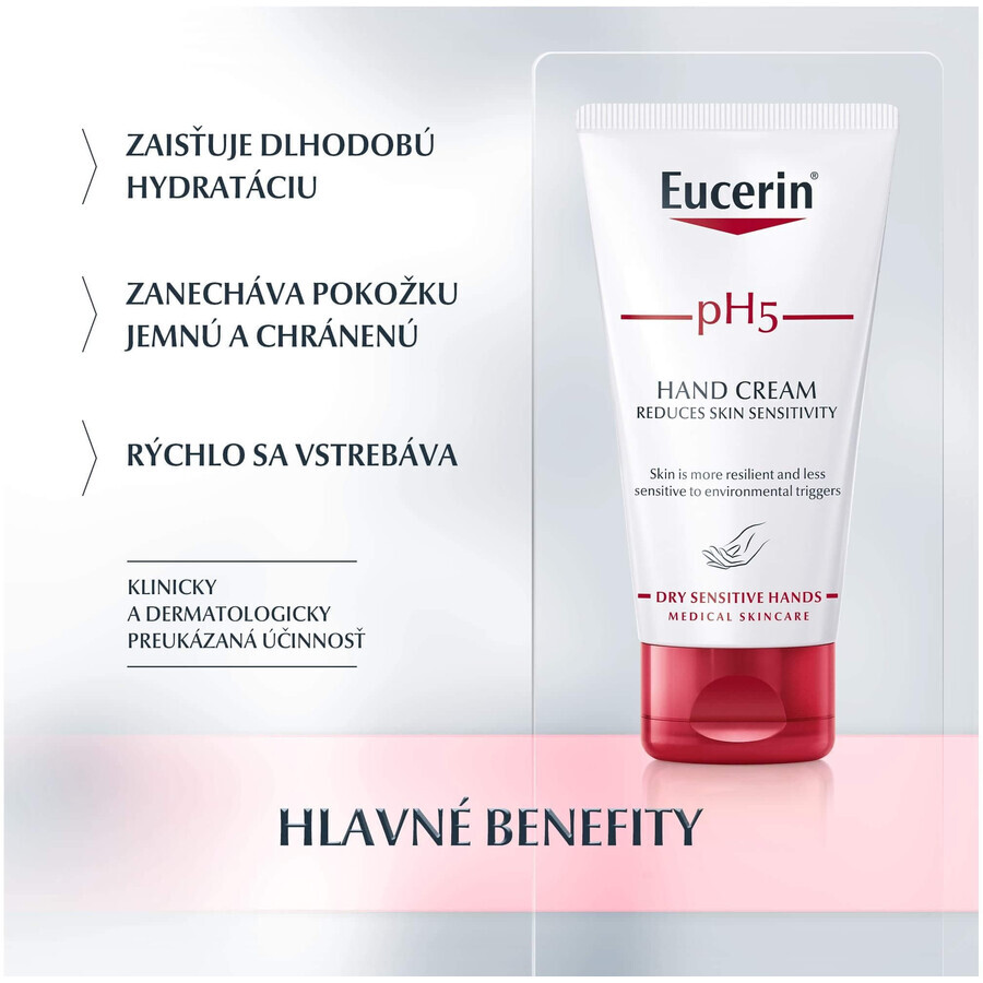 Eucerin pH5 Crème Régénératrice pour les Mains 75 ml