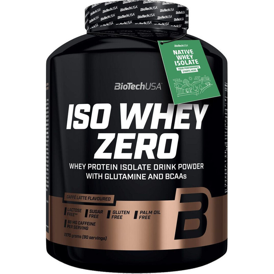 BiotechUSA BiotechUSA ISO WHEY ZERO NATIVE (caja) chocolate 2270 g