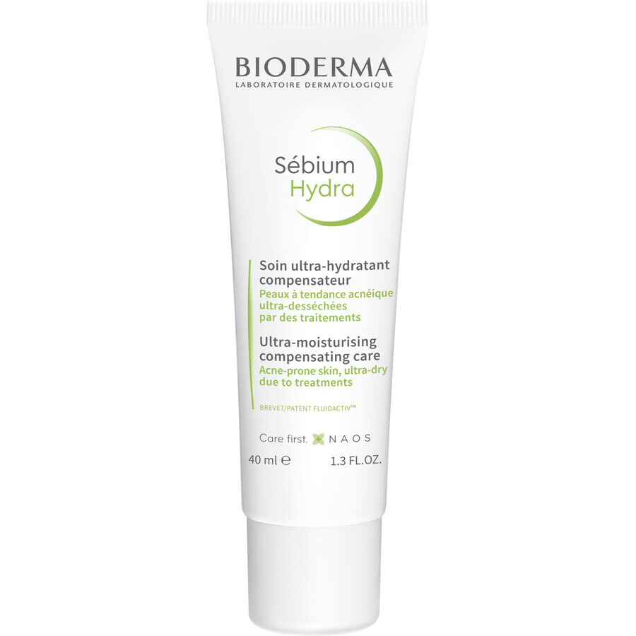 Bioderma Sébium Hydra cremă hidratantă pentru acnee 40 ml