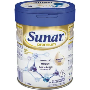 Sunar Premium 4 lapte pentru copii mici 700 g