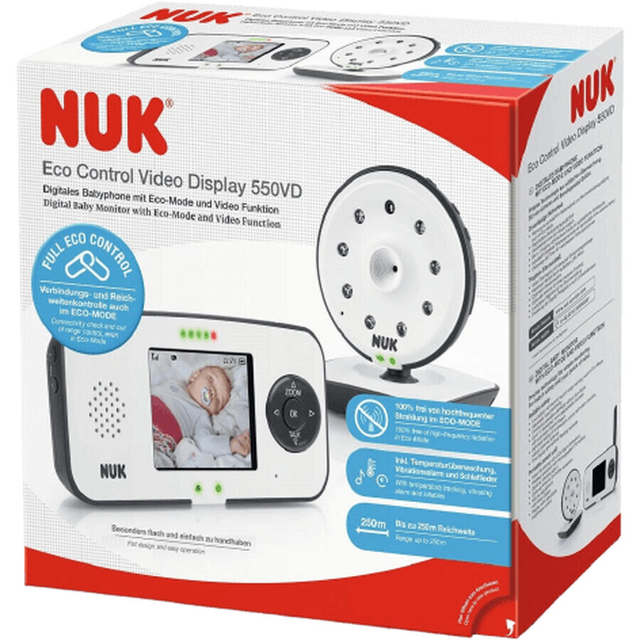 Nuk Pañal Eco Control Pantalla 550VD