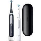 Elektrische Zahnbürste Oral-B iO Series 4 Duo Schwarz&Weiß