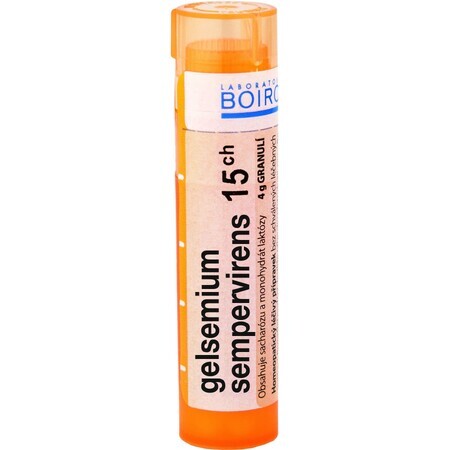 Boiron Gelsemium Sempervirens CH15 granulo 4 g