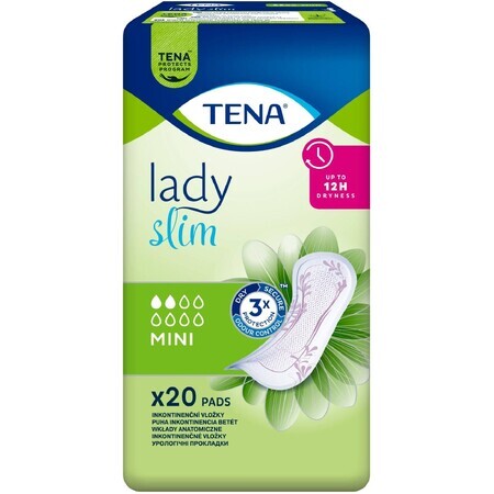 Tena Lady Mini Mini Slim Slim saugfähige Pads 20 Stück