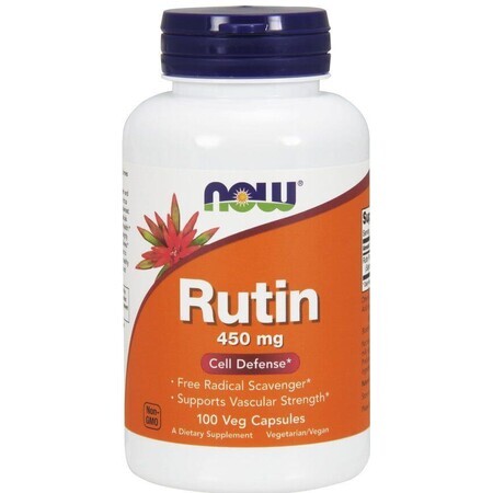 Now Foods NOW Rutine 450 mg 100 capsules