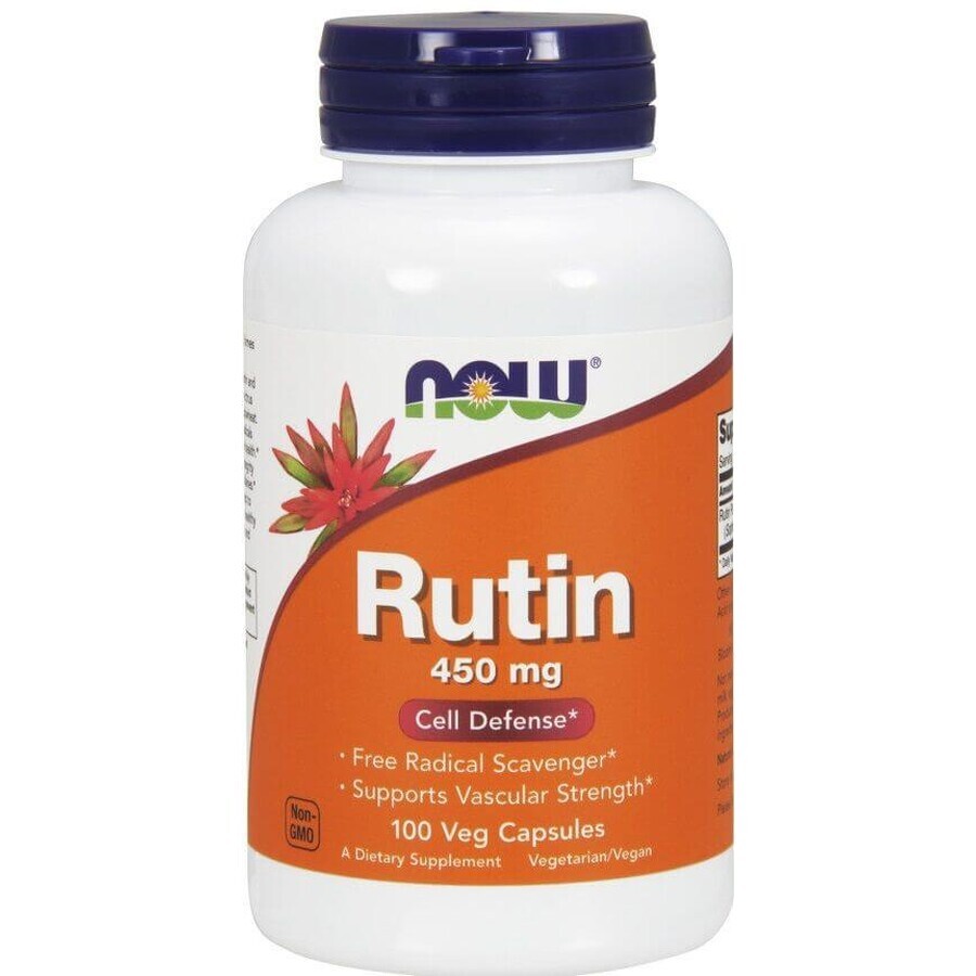 Now Foods NOW Rutine 450 mg 100 capsules