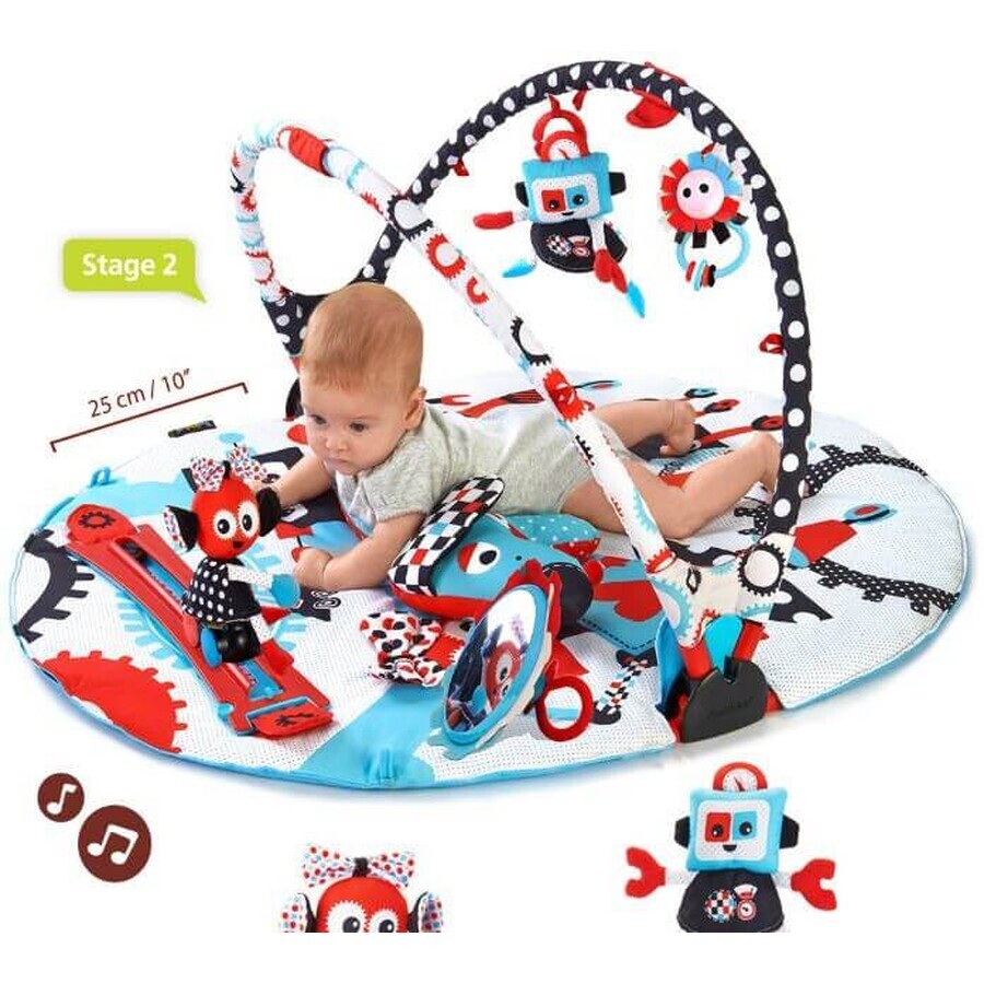 Yookidoo Play Blanket Robot Land