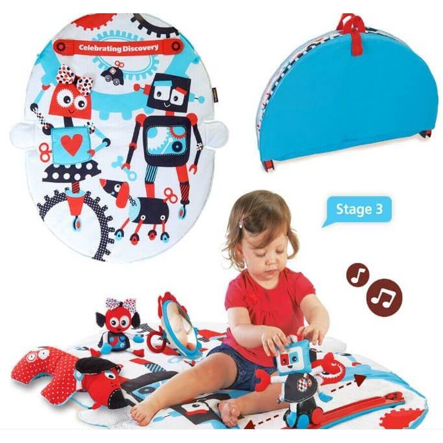 Yookidoo Play Blanket Robot Land