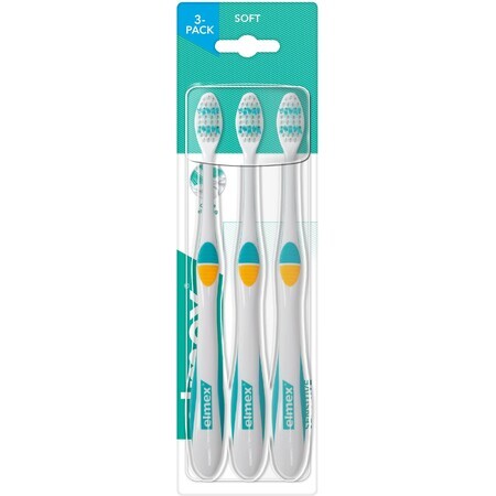 Cepillo dental Elmex Sensitive Soft 3 pcs