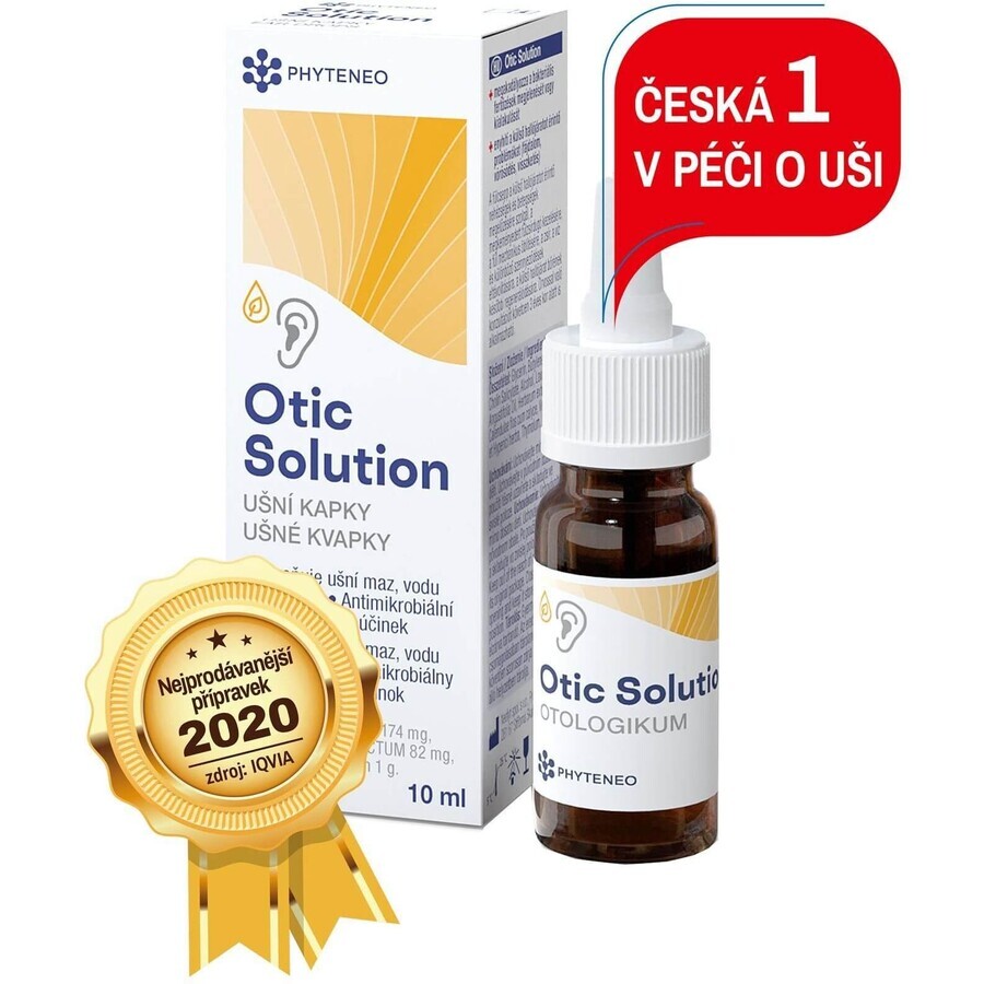 Eneo Otic solución gotas para los oídos 10 ml