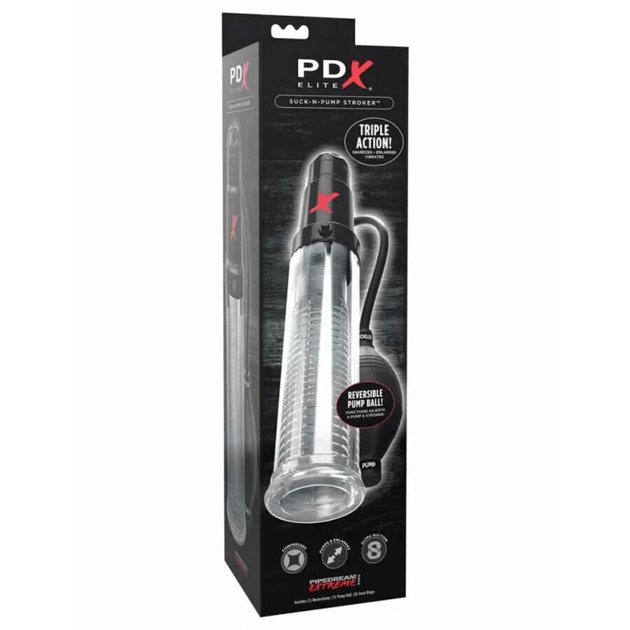 Pipedream PDX Elite Saug-Pump-Heizgerät