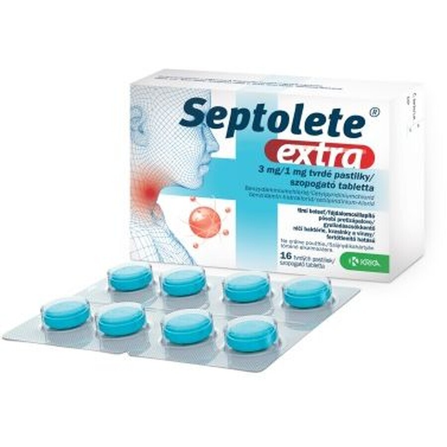 Septolete extra 16 pills