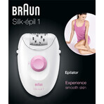 Braun Epilator Silk-épil 1-170 Roze