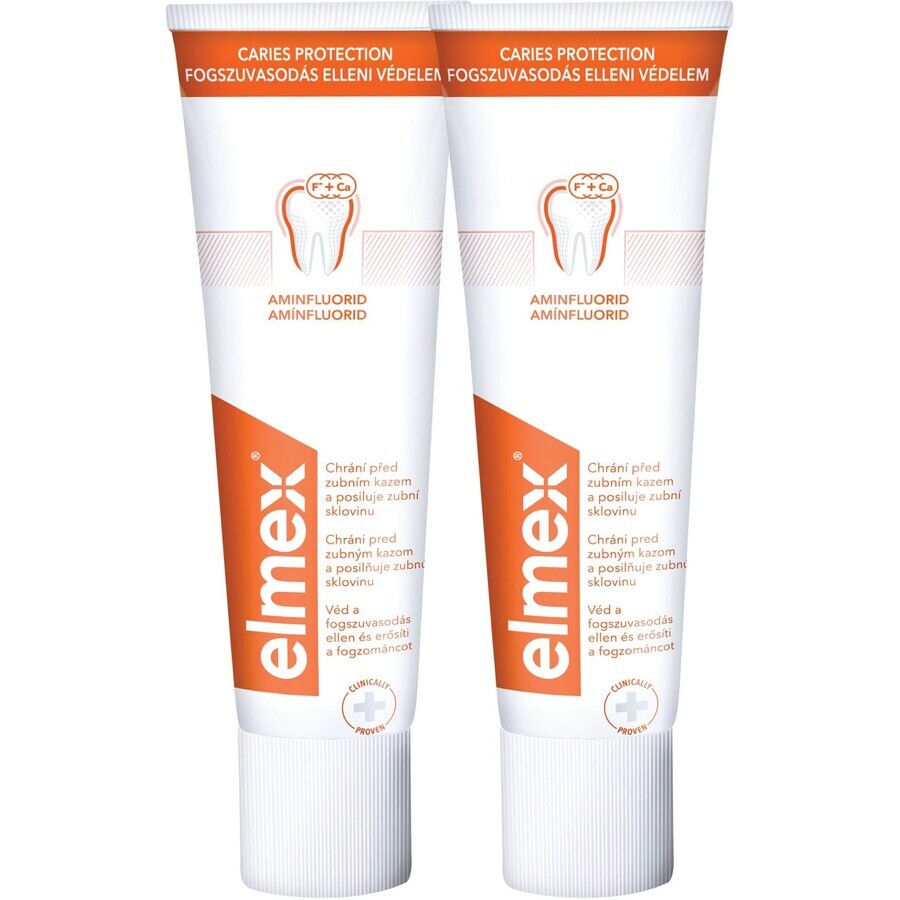 Elmex Pasta dentífrica Anticaries 2 x 75 ml