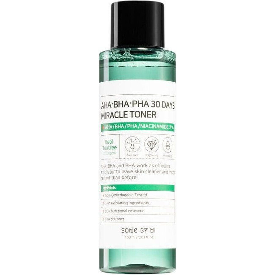 Some by me AHA BHA PHA 30 Days miracle toner, tónico limpiador 150 ml