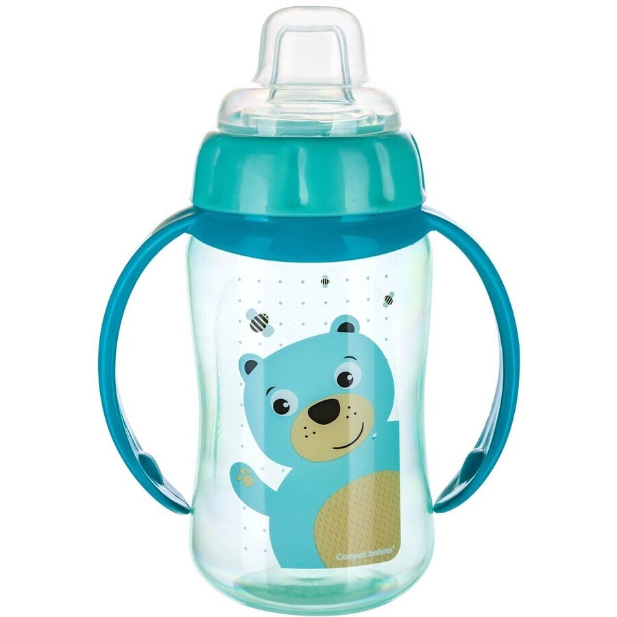 Canpol Baby Training Cup mit Griffen Cute Tiere Teddybär 320 ml