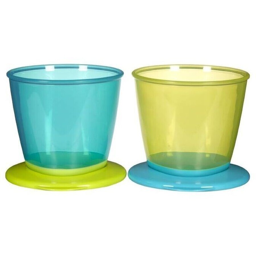 Tommee Tippee Set of blue-green food containers 2 x 120 ml